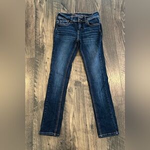 dELIA's Jayden Women's Junior's Blue Skinny Stretch Jeans, Size: 00P